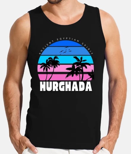 Camiseta camiseta de la ciudad egipcia de Hurgha