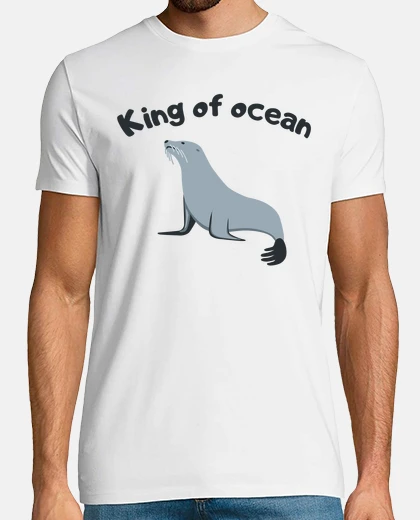 Camiseta camiseta de león marino
