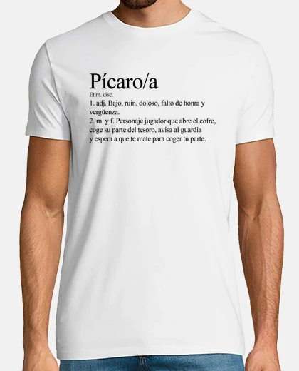 Camiseta Camiseta DEFINICIÓN PÍCARO, holgada