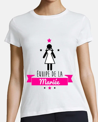 Playera camiseta del equipo de la novia, evjf