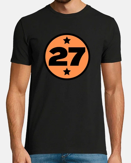 Camiseta camiseta deportiva numero 27 edad