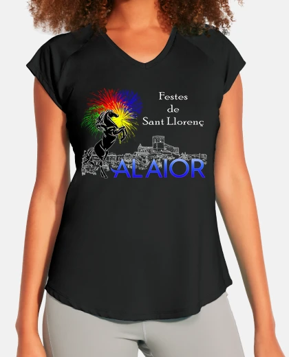 Camiseta CAMISETA DEPORTIVA TÉCNICA MUJER - FIESTAS DE SANT LLORENÇ