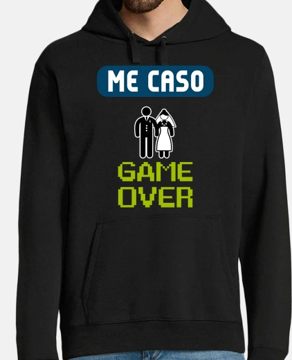 Sudadera Camiseta Despedida de Soltero Game Over