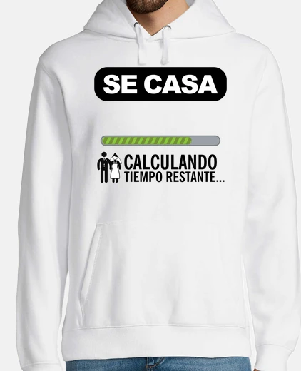 Sudadera Camiseta Despedida de Soltero Hombre