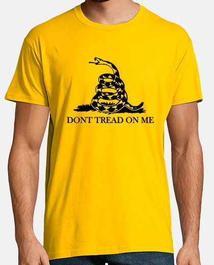 Camiseta Camiseta Dont Tread On Me