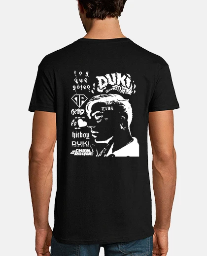 Camiseta Camiseta Duki, Manga Corta, Hombre