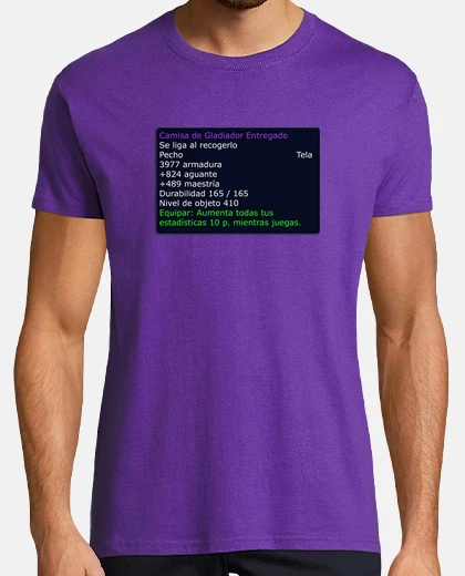 Camiseta Camiseta Epica World of Warcraft