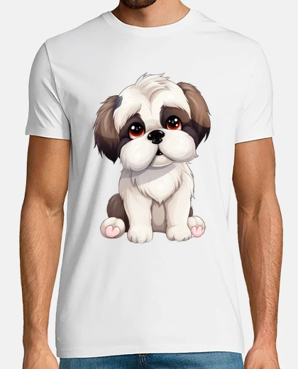 Camiseta Camiseta estampada Shih Tzu