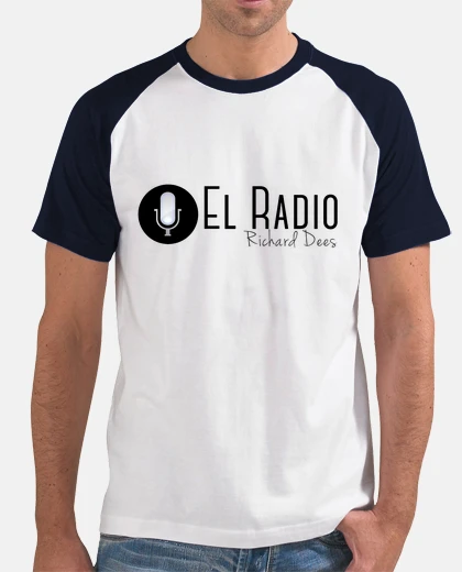 Camiseta Camiseta estilo Baseball El Radio Hombre