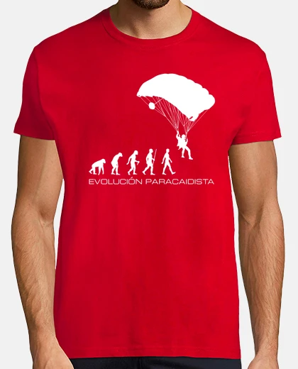Camiseta Camiseta Evolución Paracaidista mod.2