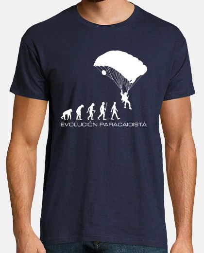 Camiseta Camiseta Evolución Paracaidista mod.2