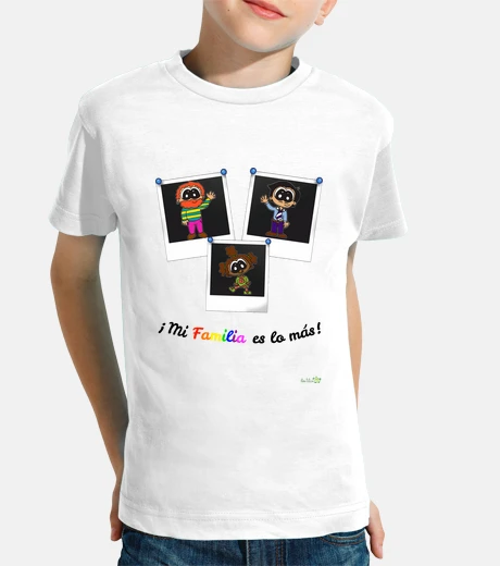 Ropa Camiseta Familia 2 papás