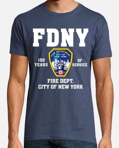 Playera Camiseta FDNY 150 Years mod.1