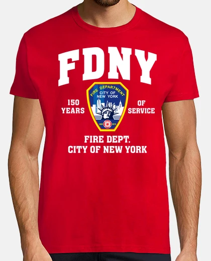 Playera Camiseta FDNY 150 Years mod.2