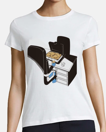 Camiseta Camiseta Gangster Cookie Monster chica