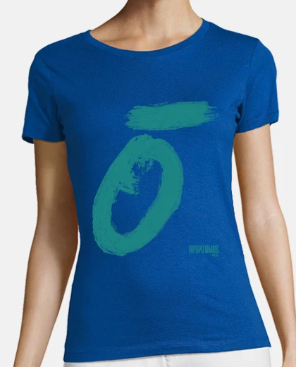 Camiseta Hipopótamos ó turquesa - Mujer - Colores oscuros