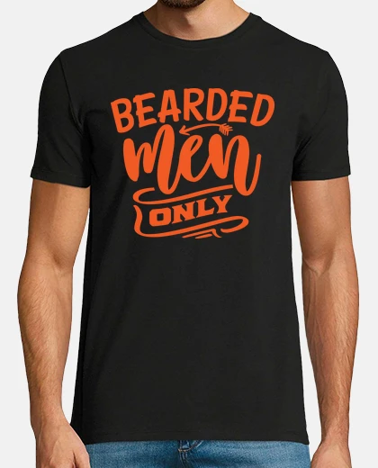 Playera Camiseta Hipster Bearded Men Barba