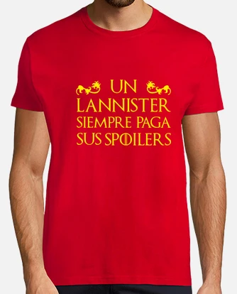 Camiseta hombre juego de tronos un lannis. laTostadora