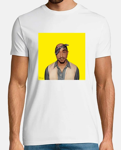 Camiseta Camiseta Hombre  2PAC