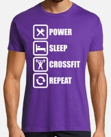 Camisetas crossfit hombre purpura sales