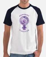 Feminist fighter camiseta hotsell