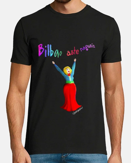 Camiseta Camiseta hombre Marijaia - negra