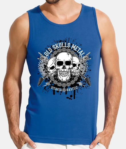 Camiseta Camiseta Hombre Sin Mangas Logo Clásico - Color a elegir