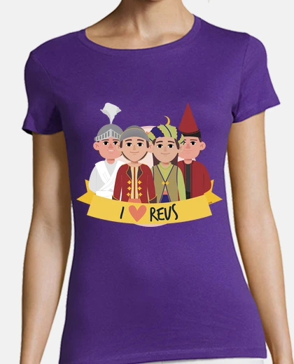 Playera Camiseta I LOVE Reus BdCavallets