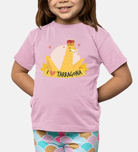 Ropa camiseta i love tgn àliga