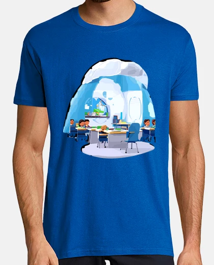 Camiseta camiseta iglús en educación