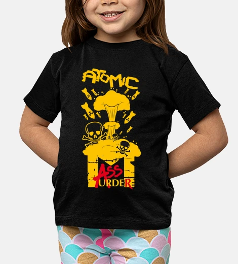 Ropa camiseta infantil - asesinato de la masa atómica