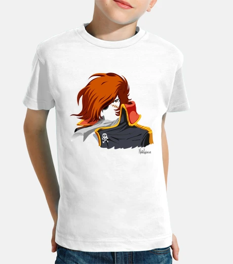 Ropa CAMISETA INFANTIL CAPITÁN HARLOCK