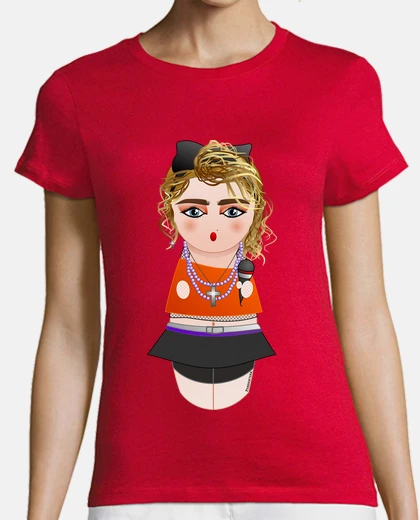 Camiseta Camiseta Kokeshi Madonna