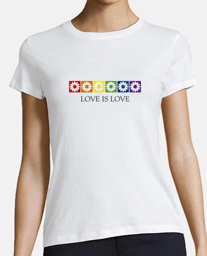 Playera Camiseta Love is Love