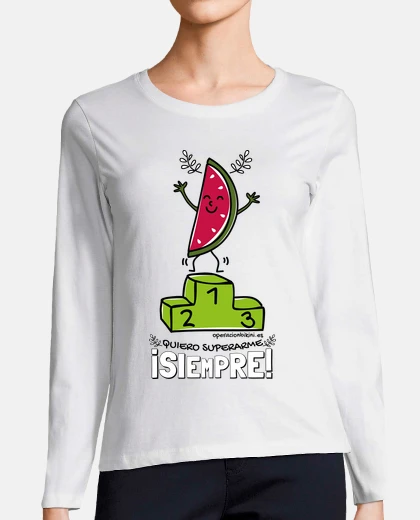 Camiseta manga larga Intento superarme