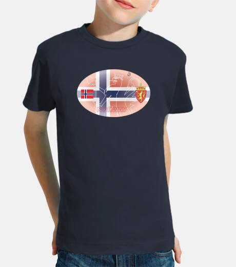 Ropa camiseta mascarilla norway noruega