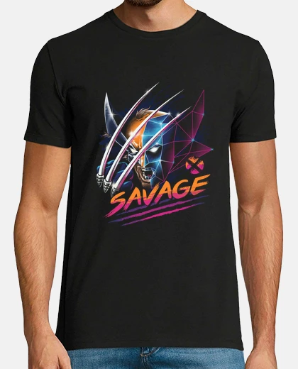 Camiseta camiseta mens salvajes