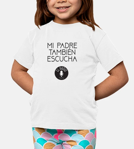 Ropa Camiseta Mi Padre También Escucha El Radio