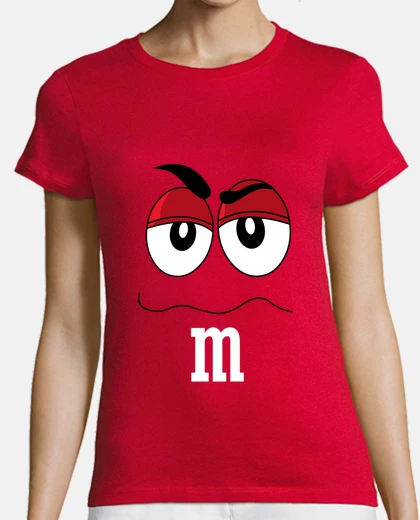 Playera Camiseta M&M Rojo