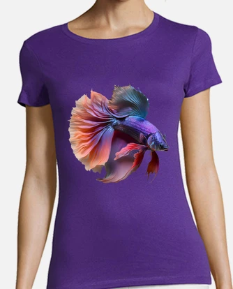 Camisetas moradas mujer hotsell