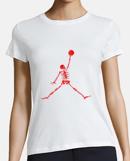 Camiseta Camiseta Mujer - Dead Air Jordan - Rojo