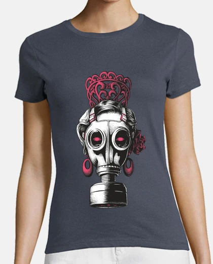 Playera Camiseta Mujer - Flamenca Antigás - Feria de Abril