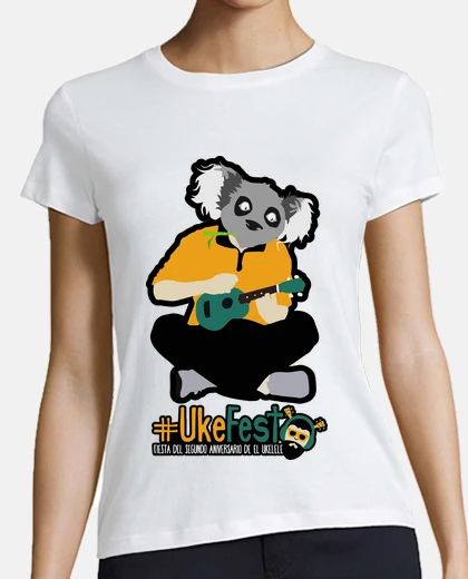 Playera Camiseta Mujer - #UkeFest
