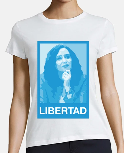 Playera Camiseta Mujer Ayuso Blanco