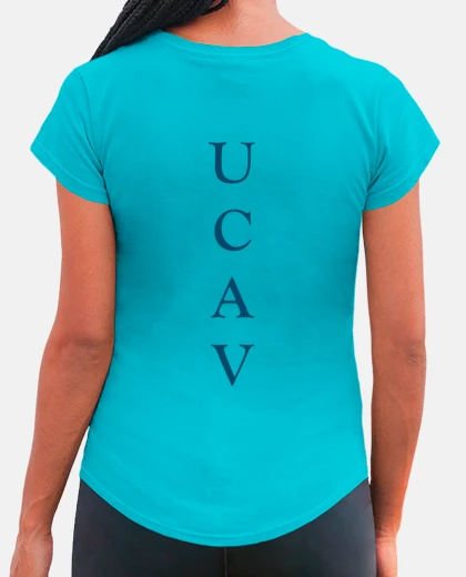 Camiseta Camiseta Mujer, técnica ligera, amarillo flúor  pecho y espalda