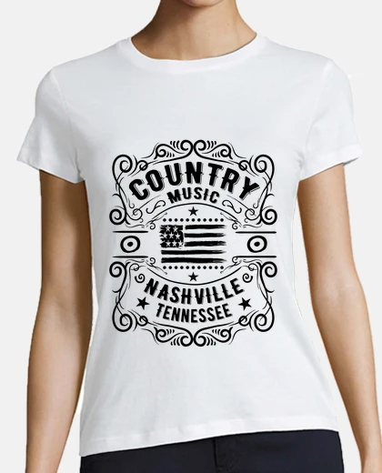 Playera Camiseta Nashville Tennessee Country Girl Music