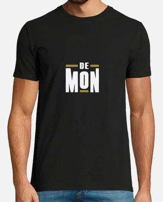 Camiseta negra de mon hombre laTostadora
