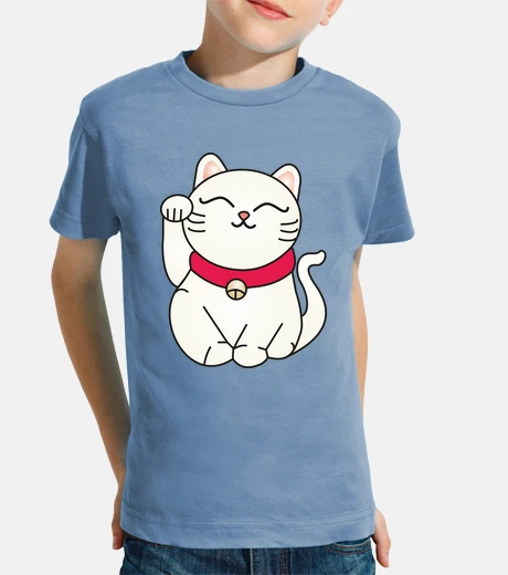 Ropa Camiseta niñ@ Maneki neko