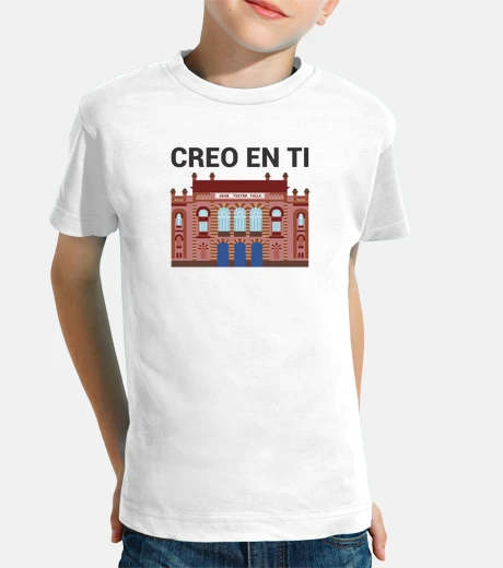 Ropa Camiseta niño Carnaval COAC Teatro Falla creo en ti