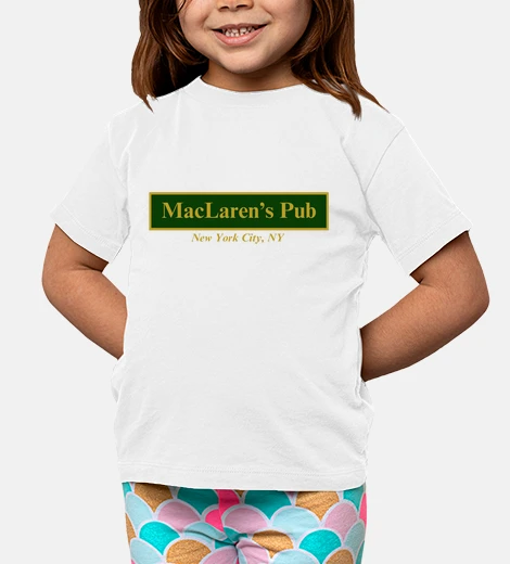 Ropa Camiseta Niño MacLarens Pub Como Conocí a Vuestra Madre